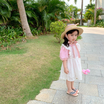 Vestido de Niña con Encaje Elegante - Image 3
