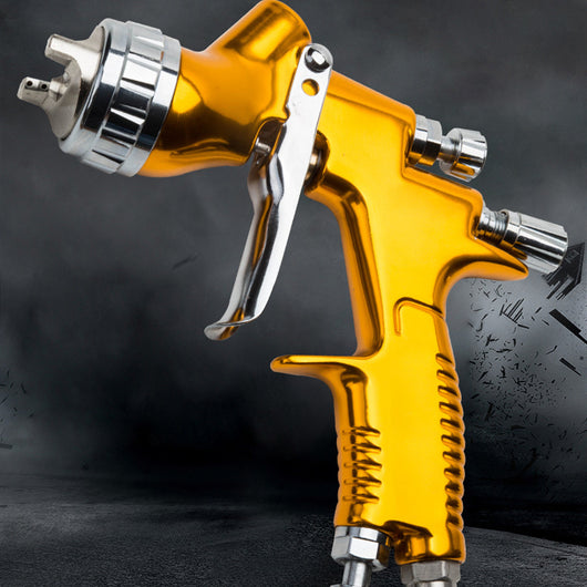 Pistola Pulverizadora de Pintura Base Agua con Atomización de Alta Precisión