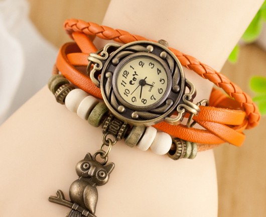 Reloj Pulsera Búho Estilo Coreano para Mujer - Image 21