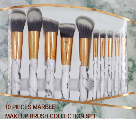 Set de 10 Brochas con Mango de Mármol - Image 8