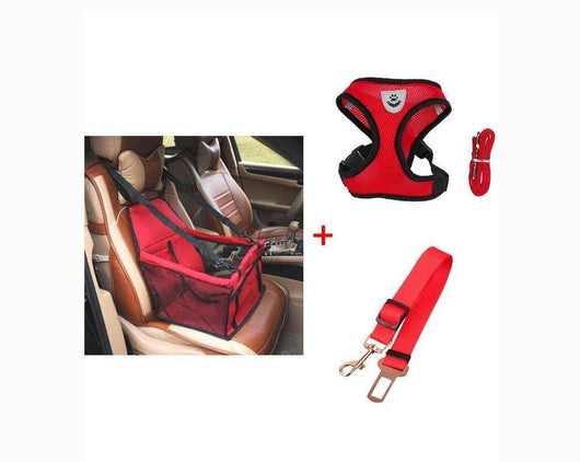 Asiento de Seguridad Premium para Mascotas con Arnés Integrado - Image 13