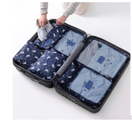 Organizador de Viaje en Nylon Impermeable - Cubos de Empaque Durables - Image 9