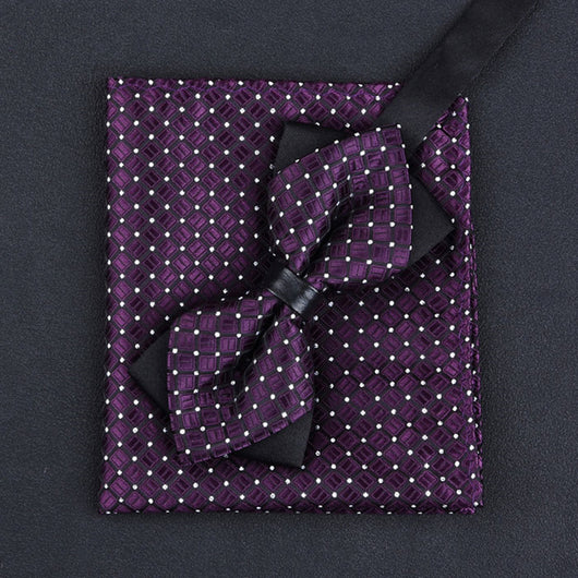 Corbata y Pañuelo de Bolsillo para Traje de Negocios - Image 13