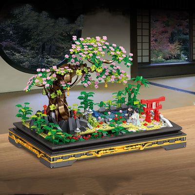 Miniatura de Bonsái Creativo en Resina - Modelo Verde Pino - Image 5