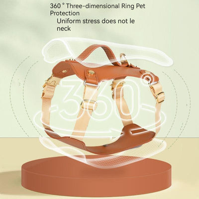 Arnés de Microfibra y Cuerda de Tracción para Perros - Image 10