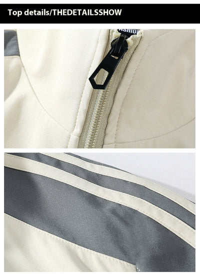 Conjunto Deportivo Casual de 2 Piezas con Cuello Mao para Hombre - Image 21