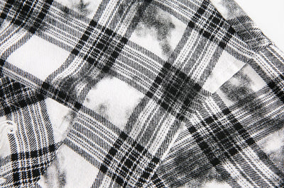 Camisa Cuadros Retro Oversize Manga Corta - Image 10