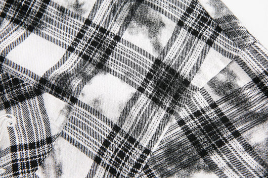 Camisa Cuadros Retro Oversize Manga Corta - Image 10