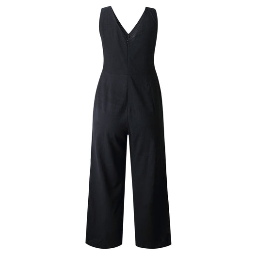 Jumpsuit Elegante para Mujer con Bolsillos, Cierre y Espalda Descubierta - Image 13