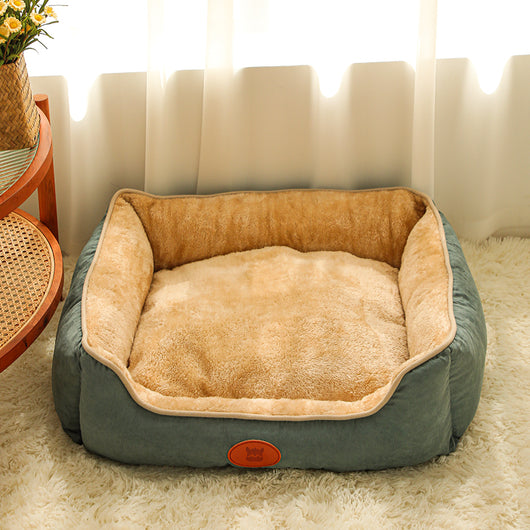Cama Removible y Lavable para Perros Grandes y Pequeños