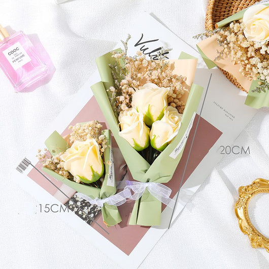 Ramo de Rosas Jabón Simulado 520 - Regalo Romántico para San Valentín - Image 12