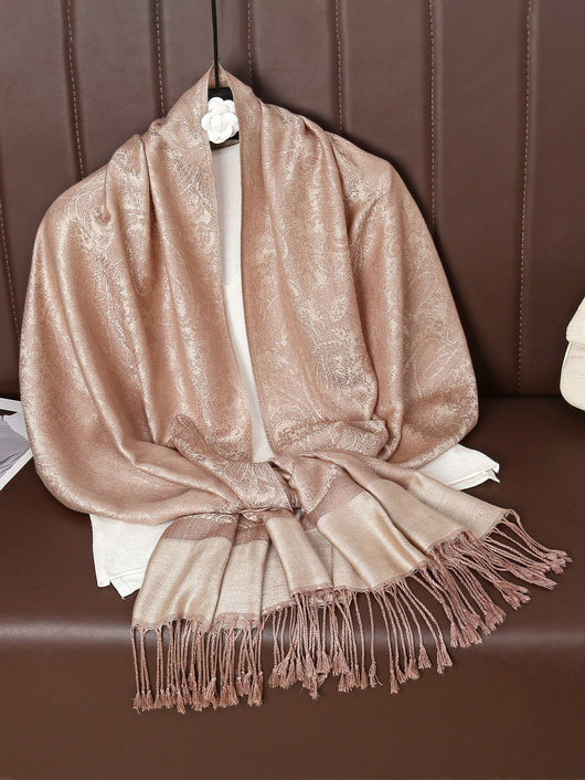 Rebozo Étnico Paisley en Jacquard de Cashemira - Image 27