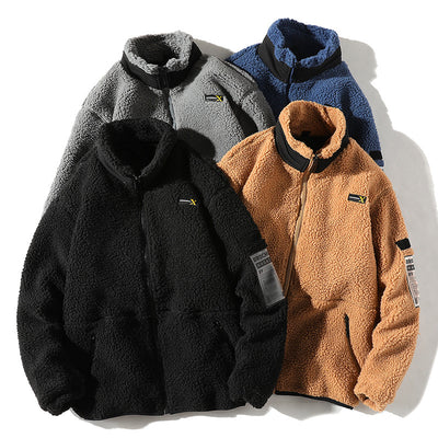 Abrigo de Lana de Cordero para Hombre - Chaqueta Gruesa y Cálida - Image 7