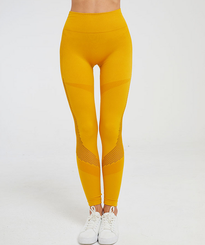 Leggins Deportivos Seamless con Diseño Hueco - Image 4