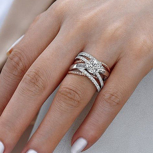 Anillo Separable en Oro Rosado - Image 2