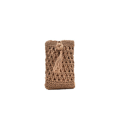 Bolso Bandolera de Paja Tejida - Versátil y Elegante