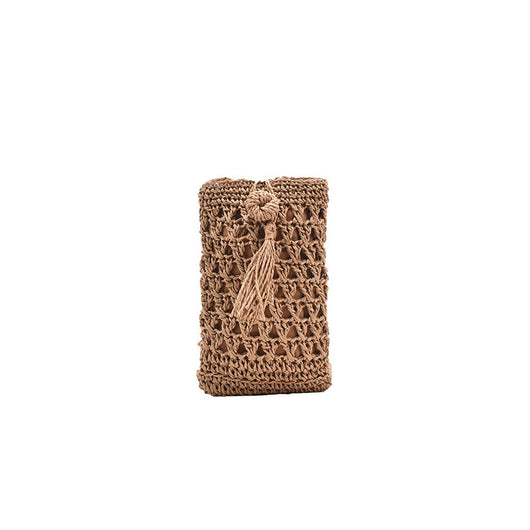 Bolso Bandolera de Paja Tejida - Versátil y Elegante