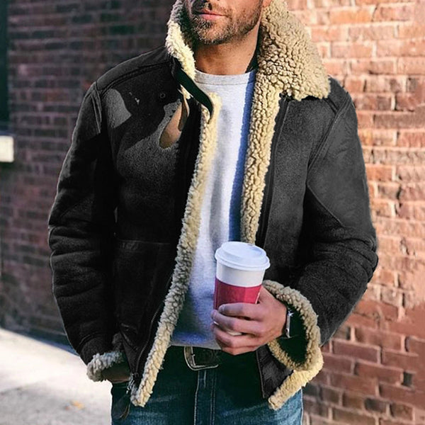 Chaqueta de Cuero Sintético Velvet para Hombre