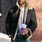 Chaqueta de Cuero Sintético Velvet para Hombre