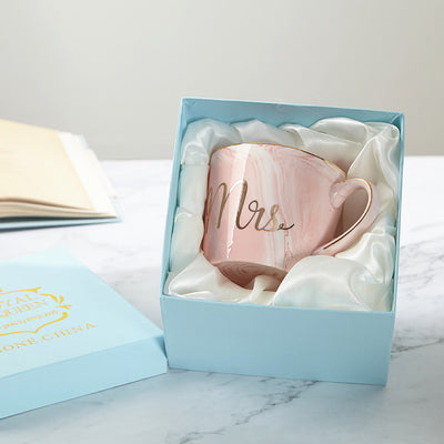 Taza de Cerámica Marmolada Nórdica - Vaso para Café y Leche - Image 5