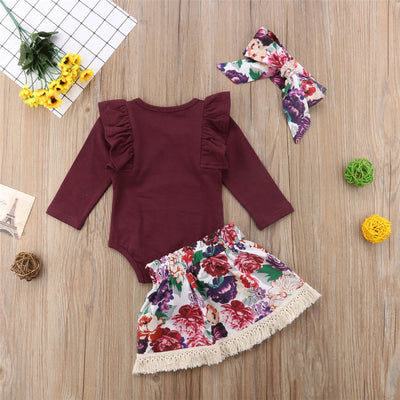 Conjunto Ramia con Volantes - Outfit Completo para Bebés y Niñas Pequeñas - Image 4