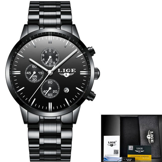 Reloj de Cuarzo Multifuncional para Negocios - Image 9