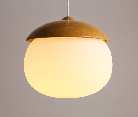 Lámpara de Techo Minimalista con Diseño en Madera Natural - Image 8