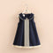 Vestido Elegante con Cuello Bebé