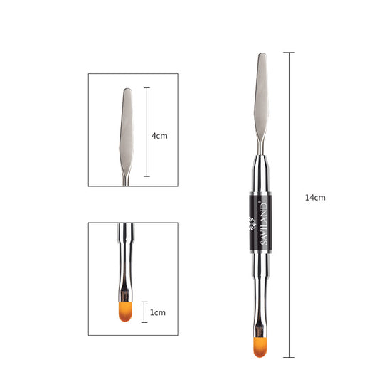 Set de Brochas de Fototerapia Doble Cabezal para Manicura - Image 2