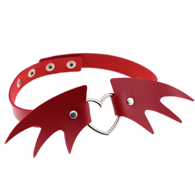 Collar Gótico Punk de Cuero PU - Estilo Devil Clavícula - Image 14