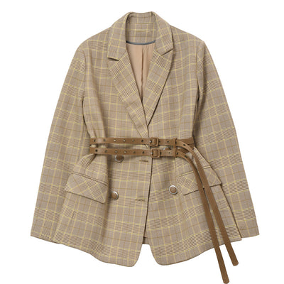 Blazer a Cuadros para Mujer - Image 2