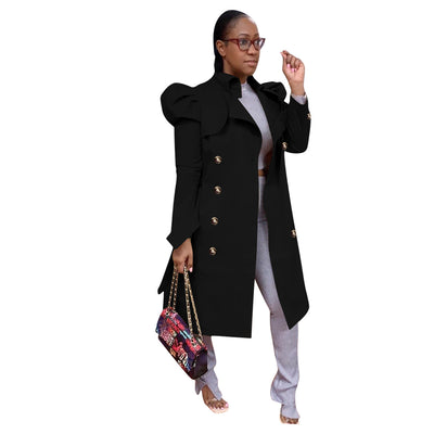 Abrigo Largo Impermeable Versátil para Mujer - Diseño Clásico - Image 13