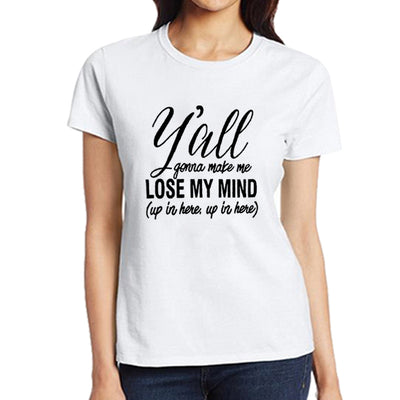 Camiseta Estampada LOSE MY MIND con Letras Audaces - Image 10