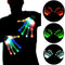 Par de Guantes Esqueleto LED Brillantes - Accesorios Chic para Halloween y Navidad