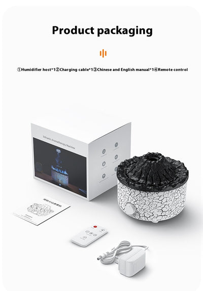 Difusor Humidificador Volcán Lava con Anillos de Humo - Image 7