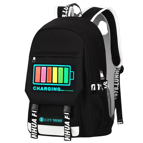 Mochila Inteligente para Hombre con Carga por Voz y Luz LED - Image 10