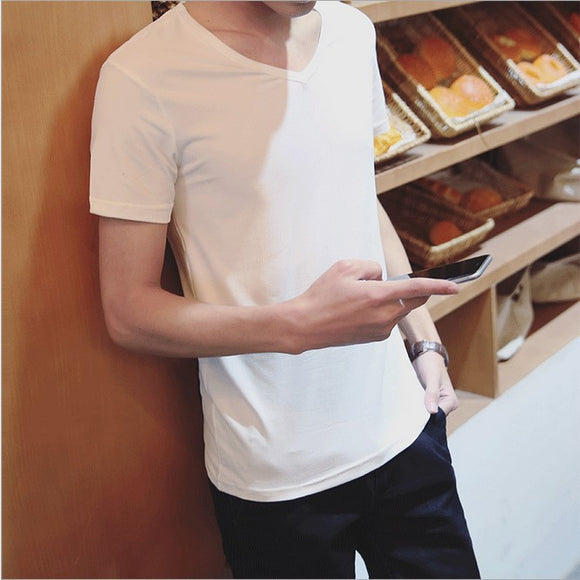 Camiseta Slim Cuello Redondo Manga Corta