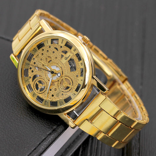 Reloj de Cuarzo Hueco para Hombre - Diseño Moderno sin Mecanismo - Image 6