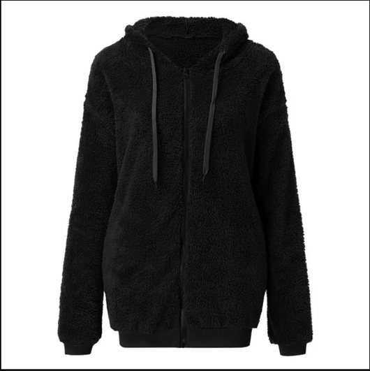 Chaqueta Sudadera de Forro Polar Manga Larga para Mujer - Image 11