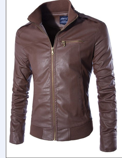 Chaqueta de Cuero Premium para Hombre - Otoño e Invierno - Image 7