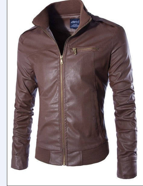 Chaqueta de Cuero Premium para Hombre - Otoño e Invierno - Image 7
