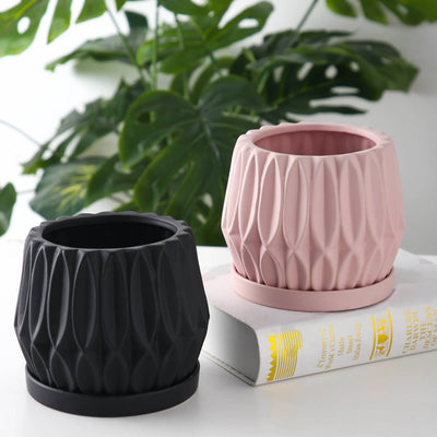 Maceta de Cerámica para Plantas de Escritorio - Image 4