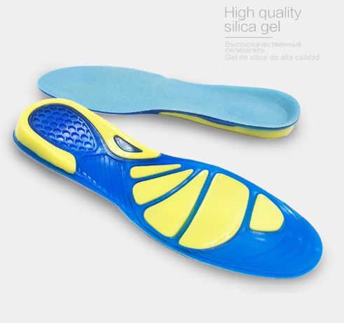 Plantillas de Gel de Silicona para Fascitis Plantar y Espolón de Talón con Soporte Ortopédico