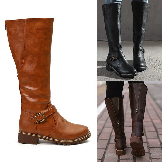 Botas Altas Knight - Estilo Medieval Robusto