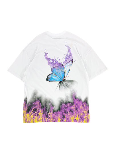 Blusa Mariposas Manga Corta Largo Medio - Image 17