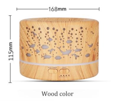 Humidificador Aromaterapeuta con Acabado Madera - Image 9