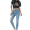 Jeans Rotos Vintage con Efecto Desgastado