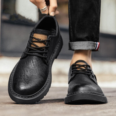 Zapatos de Cuero Transpirable para Hombre - Estilo Ejecutivo Casual - Image 3