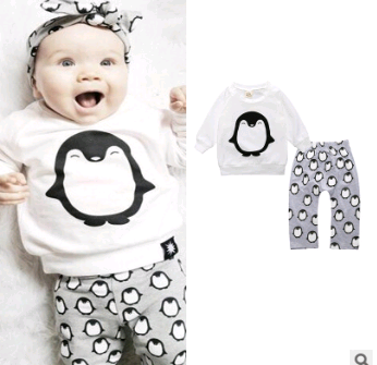 Conjunto de Camisetas Estampadas para Bebé - Manga Larga Primavera Otoño - Image 11