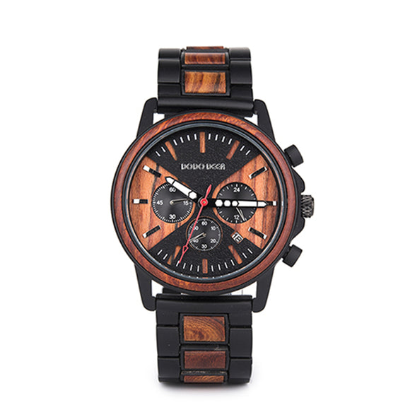 Reloj de Pulsera de Madera Natural
